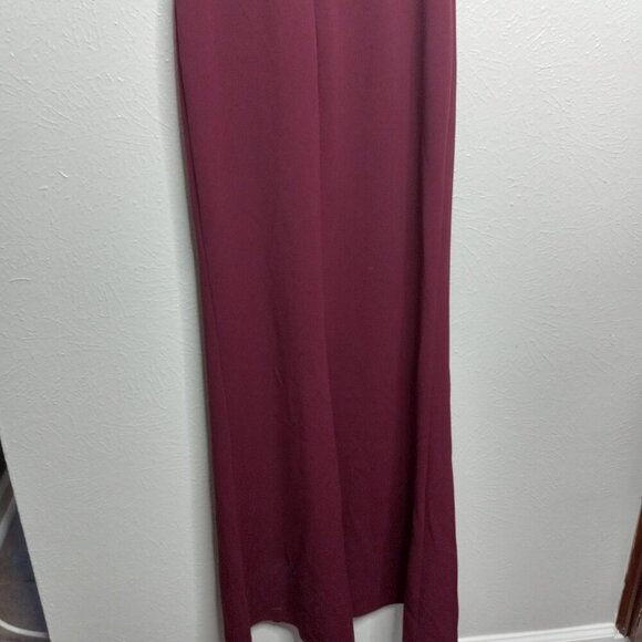 Lulus Maxi dress Burgundy - Off the shoulder - Size S - Picture 3 of 14